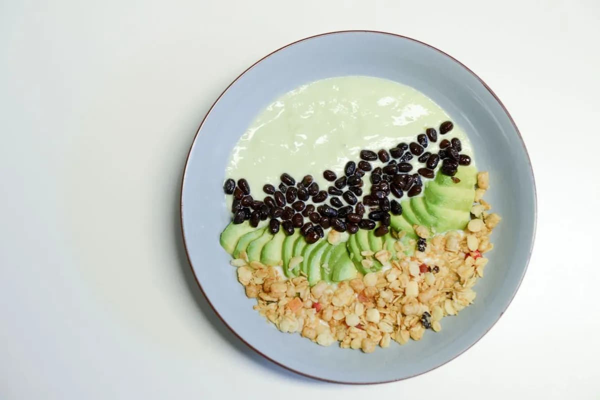 Bowl de iogurte com barrinha